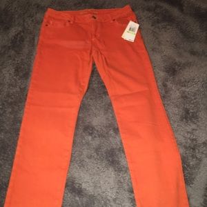 Micheal Kors orange jeans